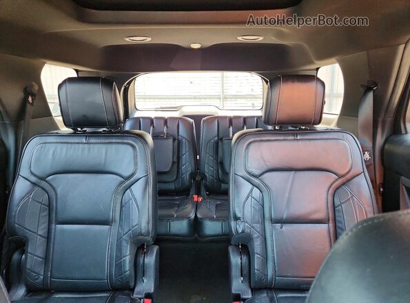 1FM5K8HTXGGC57113 2016 FORD EXPLORER Black Սալոնի հետևի տեսք