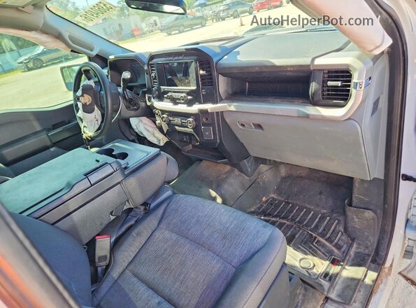 1FTEX1CP6NKD93398 2022 FORD F150 Black Вид щитка приладів