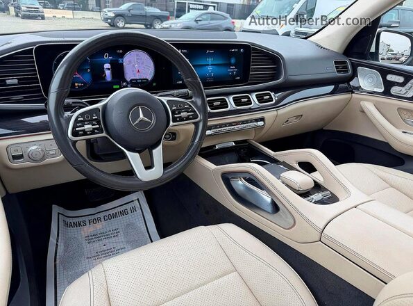 4JGFF5KE2LA208874 2020 MERCEDES-BENZ GLS White უკანა სავარძლების ხედი