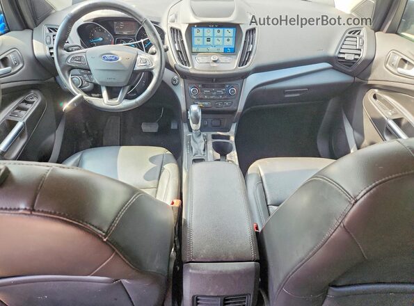 1FMCU9HD2KUB32469 2019 FORD ESCAPE Black Вид щитка приладів