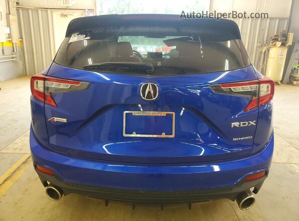 5J8TC2H6XRL030323 2024 ACURA RDX Синий Вид салона спереди