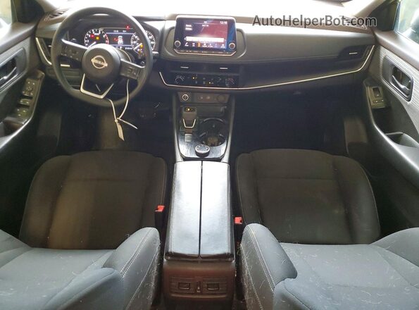 5N1BT3AB7PC923999 2023 NISSAN ROGUE Black Առջևի վահանակի տեսք