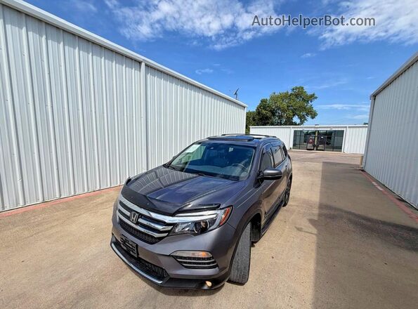 5FNYF5H98GB020171 2016 HONDA PILOT Gray Tył prawy