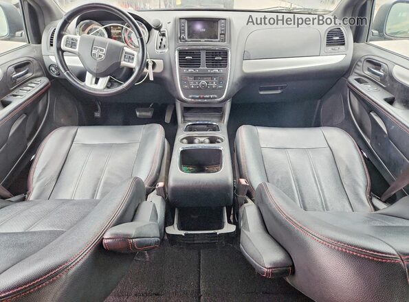 2C4RDGEG7HR765184 2017 DODGE GRAND Серый Вид щитка приборов