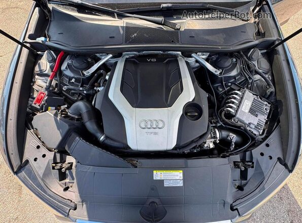 WAUL2AF23KN059245 2019 AUDI A6 Угольный Вид салона спереди