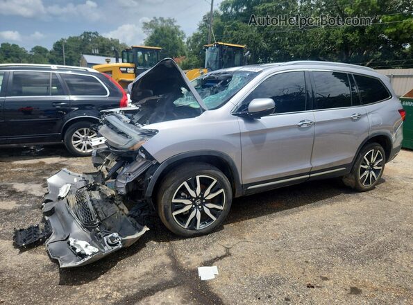5FNYF5H63NB004334 2022 HONDA PILOT Silver Հետևի ձախ