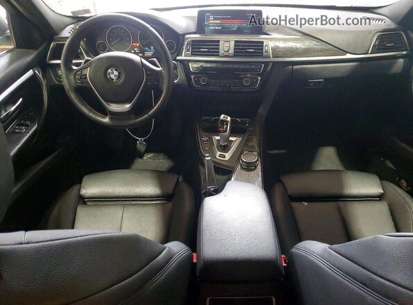 WBA8E1C50HK480443 2017 BMW 3 SERIES Silver Vista del cuadro de instrumentos