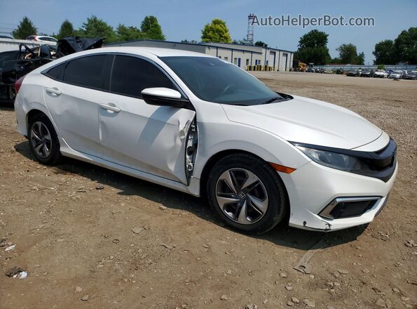 19XFC2F68KE030415 2019 HONDA CIVIC White Front view