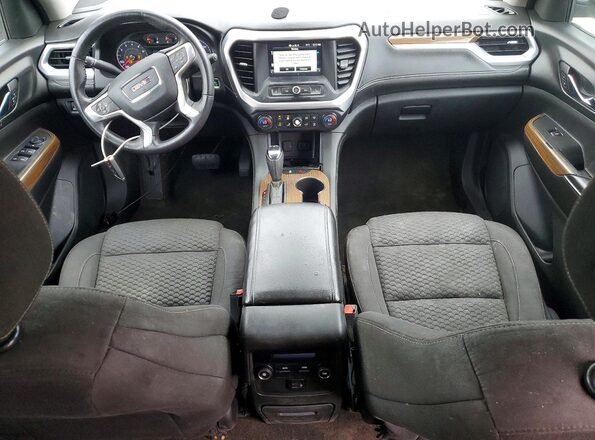 1GKKNKLA1HZ149314 2017 GMC ACADIA Black Вид щитка приладів