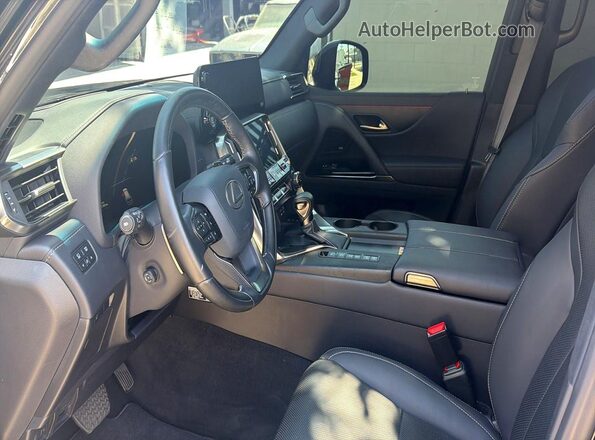 jtjgb7cx5r4065214 2024 LEXUS LX Черный Вид задних сидений