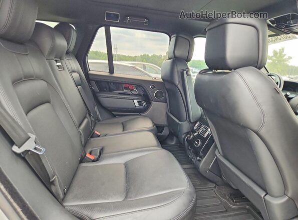 SALGS2SV3KA561361 2019 LAND ROVER RANGE Silver Вид задніх сидінь