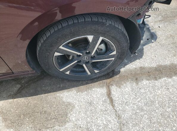 3N1AB8CV9SY278511 2025 NISSAN SENTRA Burgundy 
