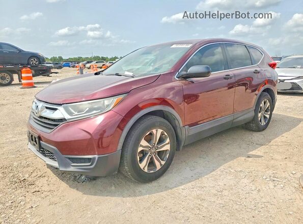 2HKRW5H36JH426765 2018 HONDA CR-V Red Rear left