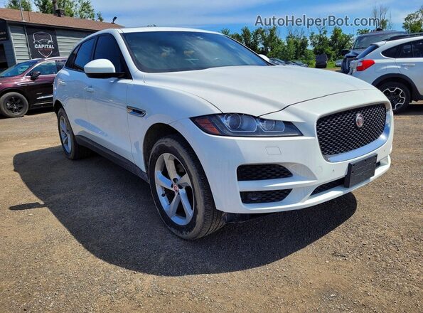 SADCJ2BN0HA092722 2017 JAGUAR F-PACE White Tył lewy