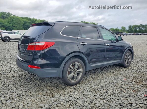 KM8SRDHF8GU138849 2016 HYUNDAI SANTA FE Черный Передняя правая четверть