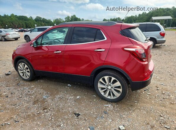 KL4CJASB3HB000356 2017 BUICK ENCORE Red Հետևի աջ