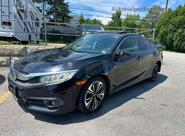19XFC1F78HE211770 2017 HONDA CIVIC Black Rear left