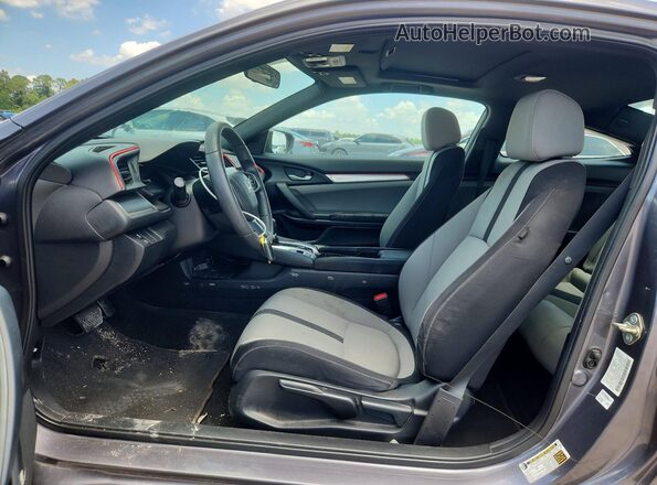 2HGFC4B0XJH305719 2018 HONDA CIVIC Серый Вид панели приборов