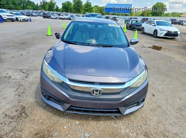 19XFC1F33GE024660 2016 HONDA CIVIC Gray უკანა ხედი