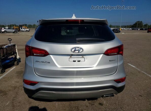 5XYZT3LB0HG498896 2017 HYUNDAI SANTA FE Silver Вид салону спереду