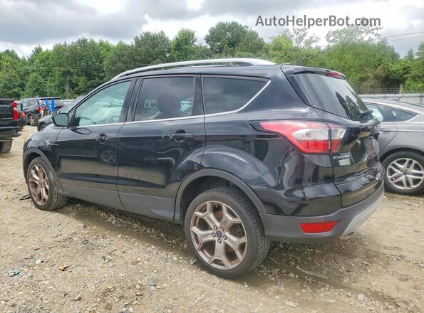 1FMCU9J93HUE87066 2017 FORD ESCAPE Black Tył prawy