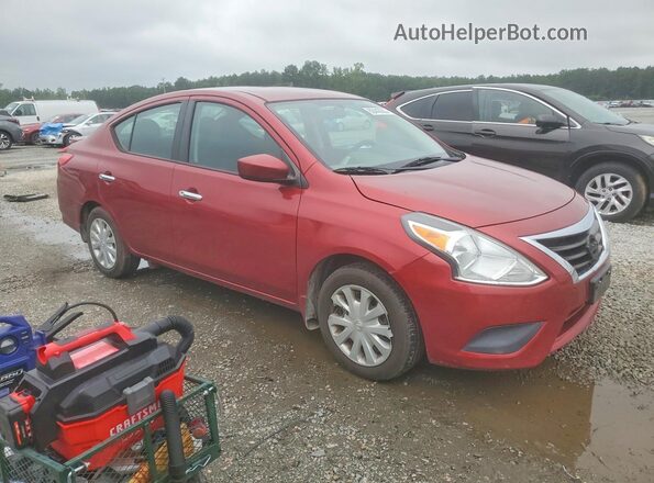 3N1CN7AP4HL896887 2017 NISSAN VERSA Красный Вид спереди