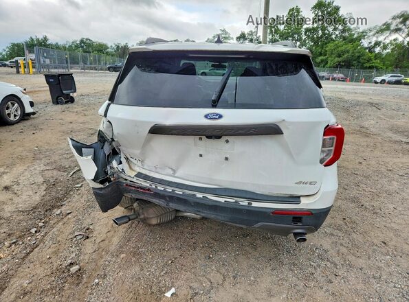 1FMSK8DHXMGA02641 2021 FORD EXPLORER White Widok wnętrza z przodu