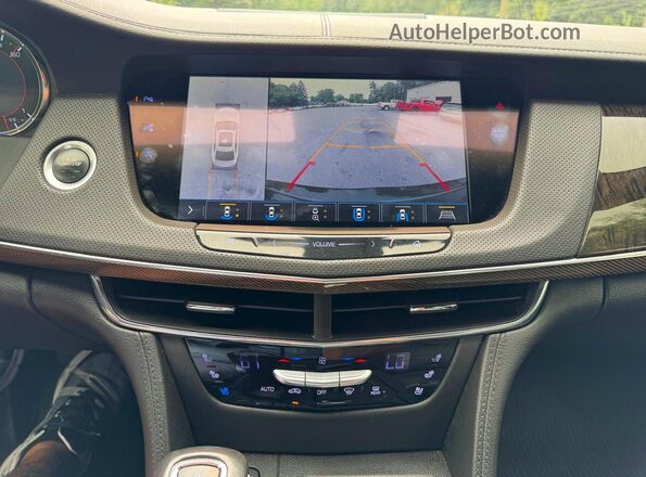 1G6KD5RS5KU120633 2019 CADILLAC CT6 Black Vista de la etiqueta del VIN