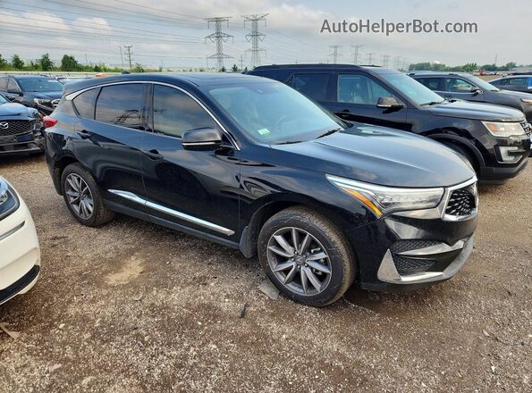 5J8TC1H50KL010735 2019 ACURA RDX Black წინა ხედი