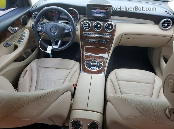 WDC0G4JBXHF258127 2017 MERCEDES-BENZ GLC-CLASS Black Սարքավորումների վահանակի տեսք