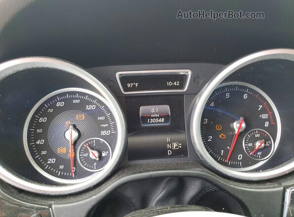 4JGDA5JB8GA690950 2016 MERCEDES-BENZ GLE Белый Вид задних сидений
