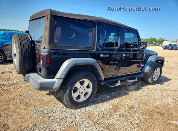 1C4HJXDG4JW147971 2018 JEEP WRANGLER Black Przód prawy