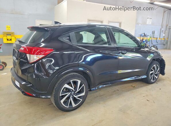 3CZRU5H1XKM730109 2019 HONDA HR-V Black წინა მარჯვენა