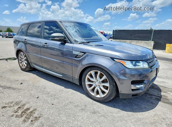 SALWR2KF1GA641829 2016 LAND ROVER RANGE Gray Widok z przodu