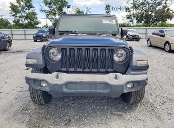 1C4HJXDG4LW325302 2020 JEEP WRANGLER Black Rear view
