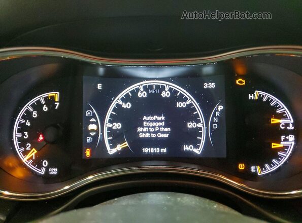1C4RJFBG5KC775851 2019 JEEP CHEROKEE Gray Вид задніх сидінь