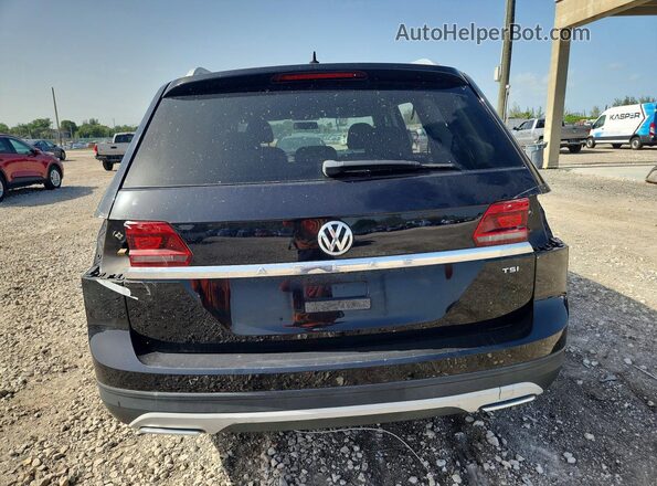 1V2AP2CA2JC541193 2018 VOLKSWAGEN ATLAS Черный Вид салона спереди