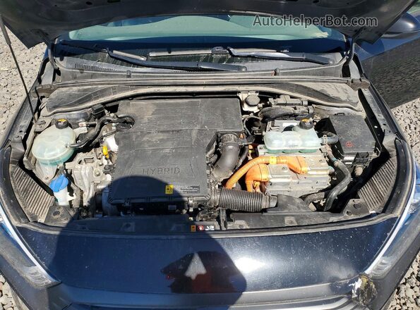 KMHC65LC8KU180642 2019 HYUNDAI IONIQ Black ძრავის განყოფილების ხედი