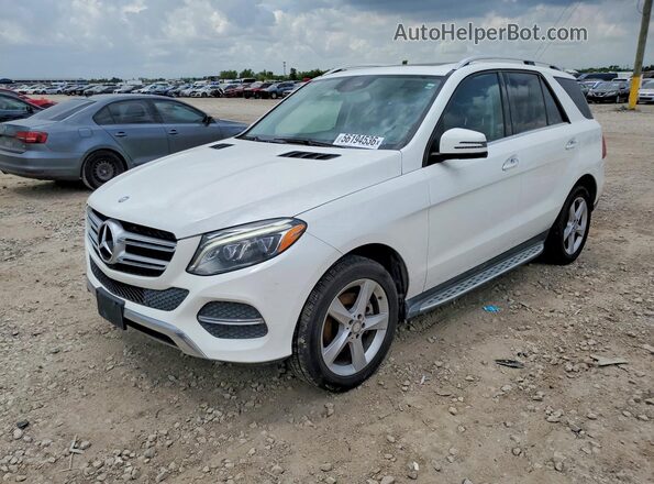 4JGDA5JB8GA690950 2016 MERCEDES-BENZ GLE Белый Задняя левая четверть
