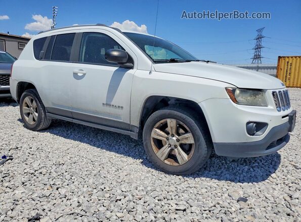 1C4NJDBB6GD719104 2016 JEEP COMPASS White Widok z przodu