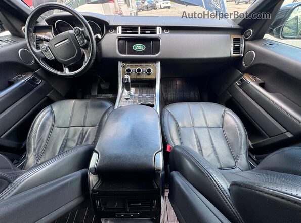 SALWR2VF6GA632426 2016 LAND ROVER RANGE Black Սարքավորումների վահանակի տեսք
