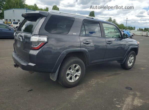 JTEBU5JR8J5489139 2018 TOYOTA 4RUNNER Серый Передняя правая четверть