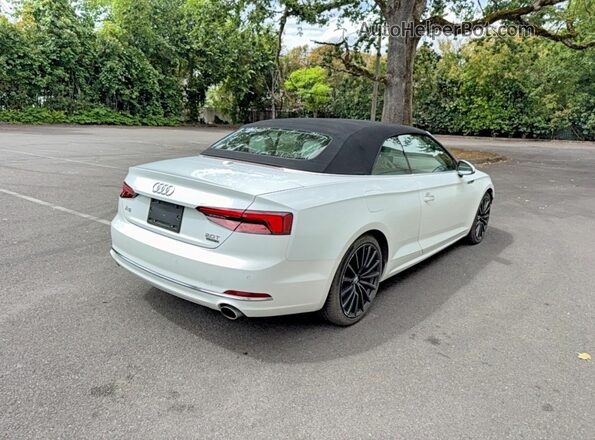 WAUYNGF56JN013336 2018 AUDI A5 Белый Вид спереди