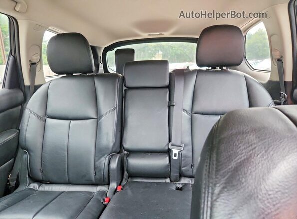 5N1DR2MM8KC632094 2019 NISSAN PATHFINDER Black Widok wnętrza z tyłu