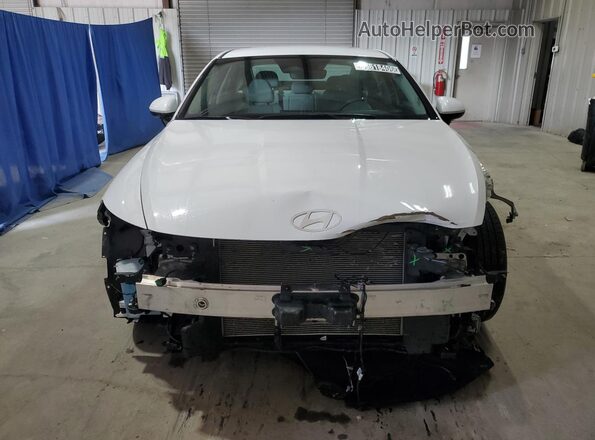 KMHL64JA1SA489382 2025 HYUNDAI SONATA White VIN կոդի պիտակի տեսք