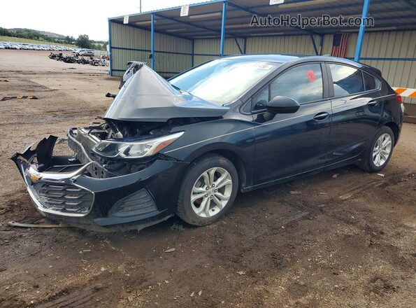 3G1BC6SM2KS604639 2019 CHEVROLET CRUZE Black Задня ліва чверть