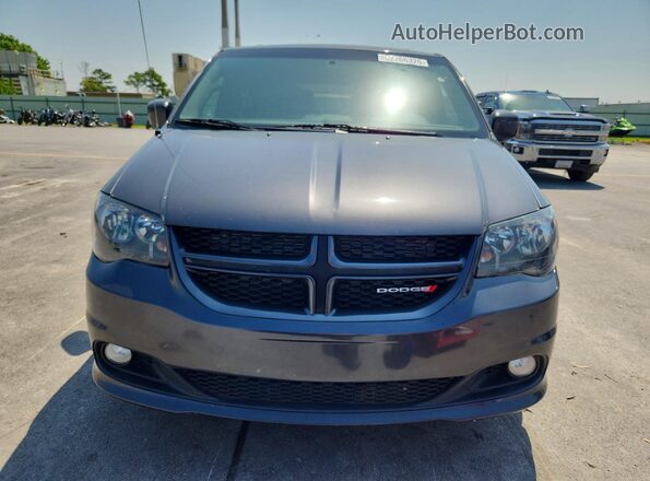 2C4RDGEG8HR740679 2017 DODGE CARAVAN Gray Widok z tyłu