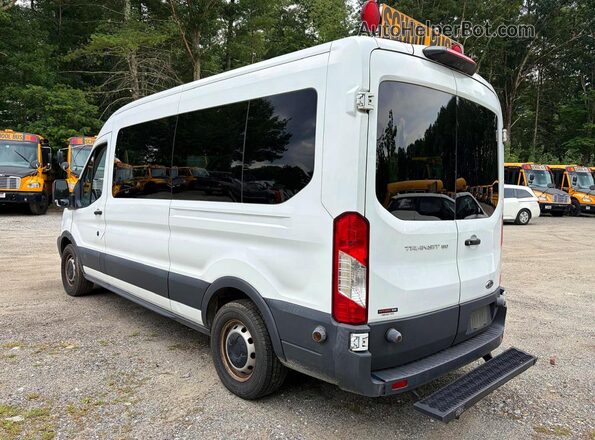 1FTYE2CM6JKA92817 2018 FORD TRANSIT Белый Задняя правая четверть