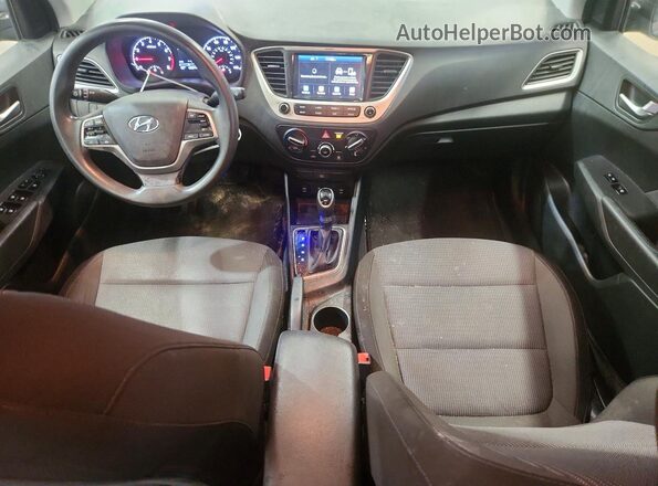 3KPC24A35JE017733 2018 HYUNDAI ACCENT Серый Вид щитка приборов
