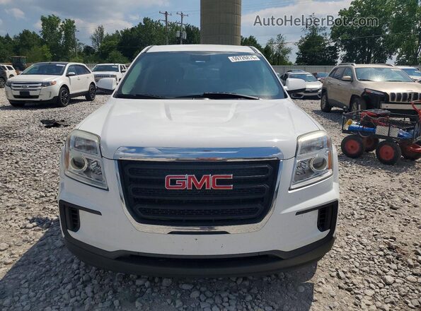 2GKALMEK8H6298432 2017 GMC TERRAIN White Rear view